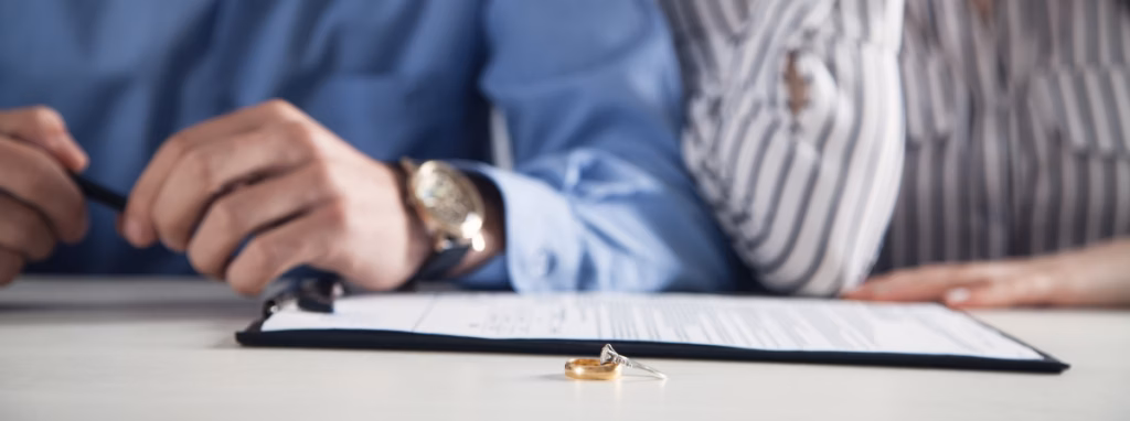 Pareja divorciada